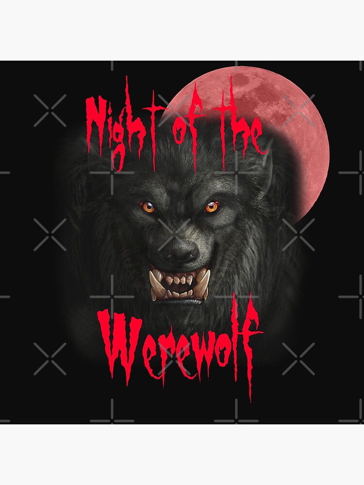 Night of the Werewolf Art Print for Sale by Jallu123