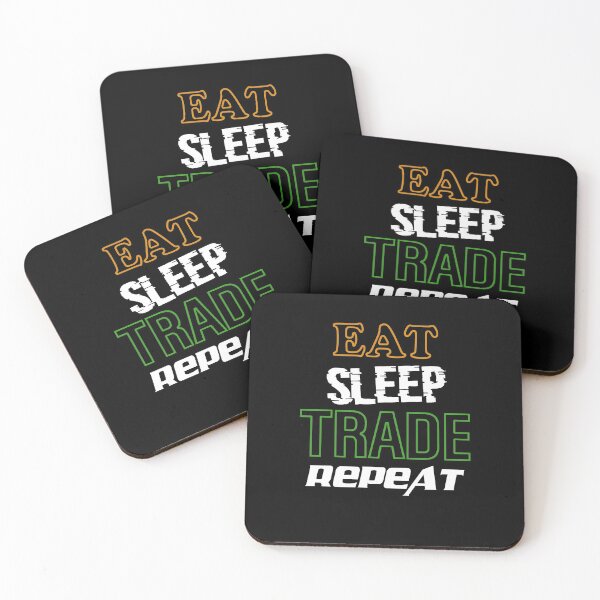 Item preview, Eat sleep trade repeat designed and sold by LimaChippewa.