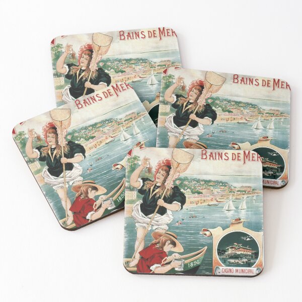 Item preview, retro arcachon bains de mer - 1896 - 48137834226_a36fbb5a09_o designed and sold by plakati.