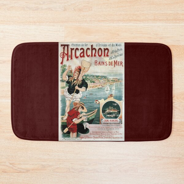 Item preview, retro arcachon bains de mer - 1896 - 48137834226_a36fbb5a09_o designed and sold by plakati.