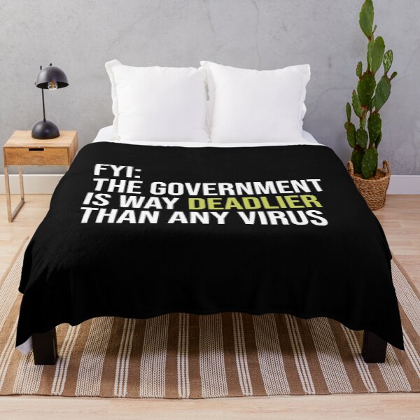 Item preview, FYI the government is way deadlier than any virus designed and sold by LimaChippewa.