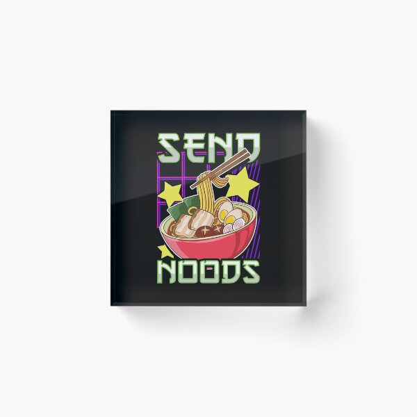 Item preview, Send Noods Anime Noodle Pun Gamer designed and sold by perfectpresents.