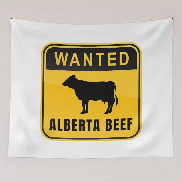 Item preview, Wanted Alberta Beef 100% Angus designed and sold by KarolinaPaz.