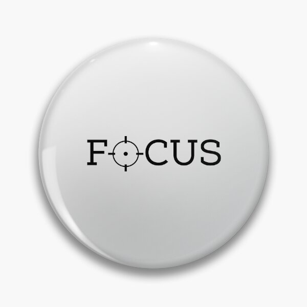 Item preview, Focus typography design designed and sold by InkTeeArt.