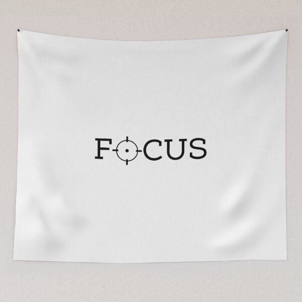Item preview, Focus typography design designed and sold by InkTeeArt.