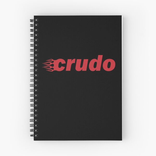Item preview, Crudo rojo con fuego designed and sold by CrudoMerch.