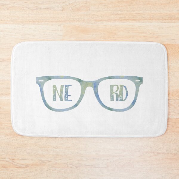 Item preview, Nerd glasses pride watercolor designed and sold by kickingdesigns.