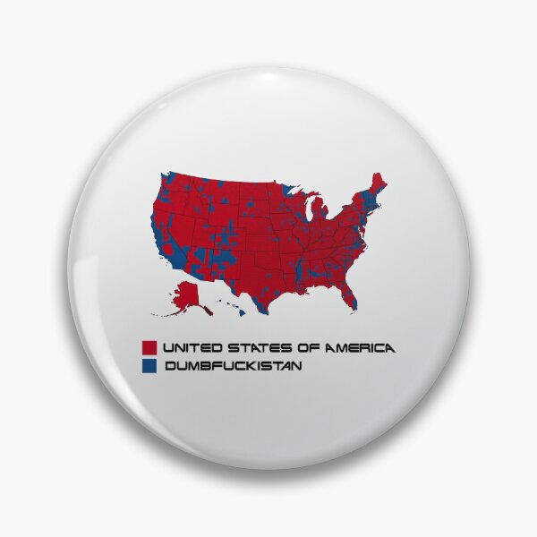 Item preview, Election Map United States of America Dumbfuckistan designed and sold by Replay-Burners.