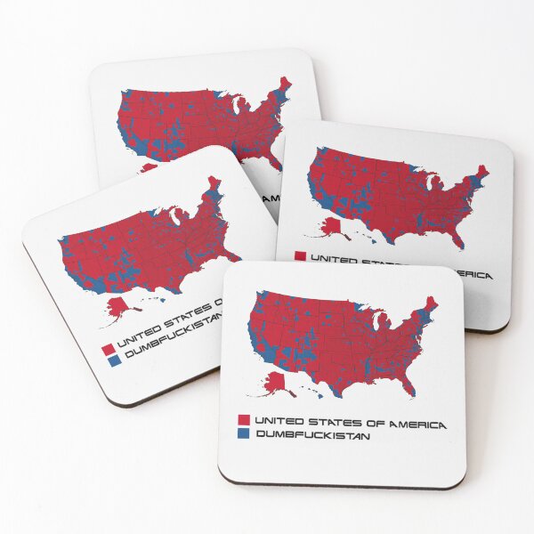 Item preview, Election Map United States of America Dumbfuckistan designed and sold by Replay-Burners.