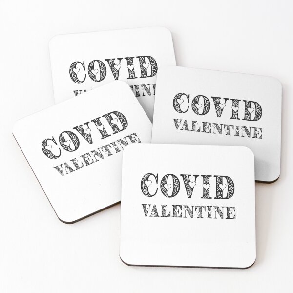 Item preview, Covid Valentine White designed and sold by DamaliePierre.