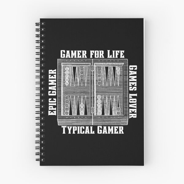 Item preview, Backgammon Gamer for Life Blanc designed and sold by MonocleSkully.