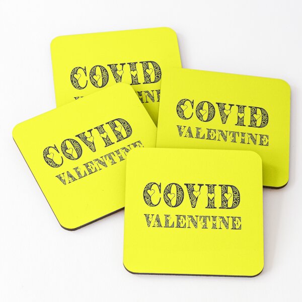 Item preview, Covid Valentine Yellow designed and sold by DamaliePierre.