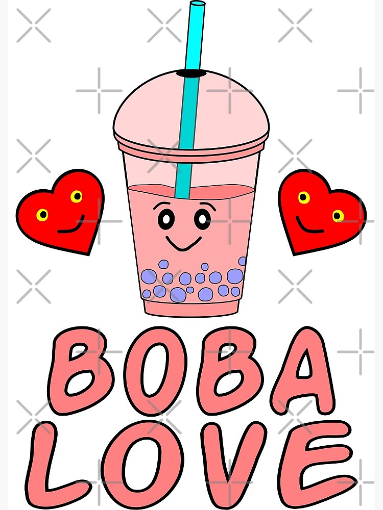 Póster «Boba Tea Amo Boba Bubble Tea» de henyostuffs Redbubble