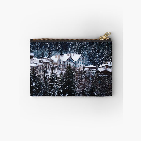 Item preview, Mountain Chalets in the Snow designed and sold by thesnowwhyte.
