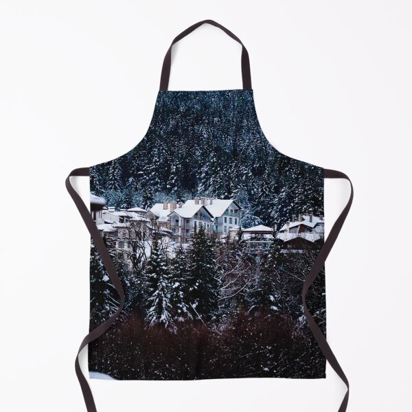 Item preview, Mountain Chalets in the Snow designed and sold by thesnowwhyte.