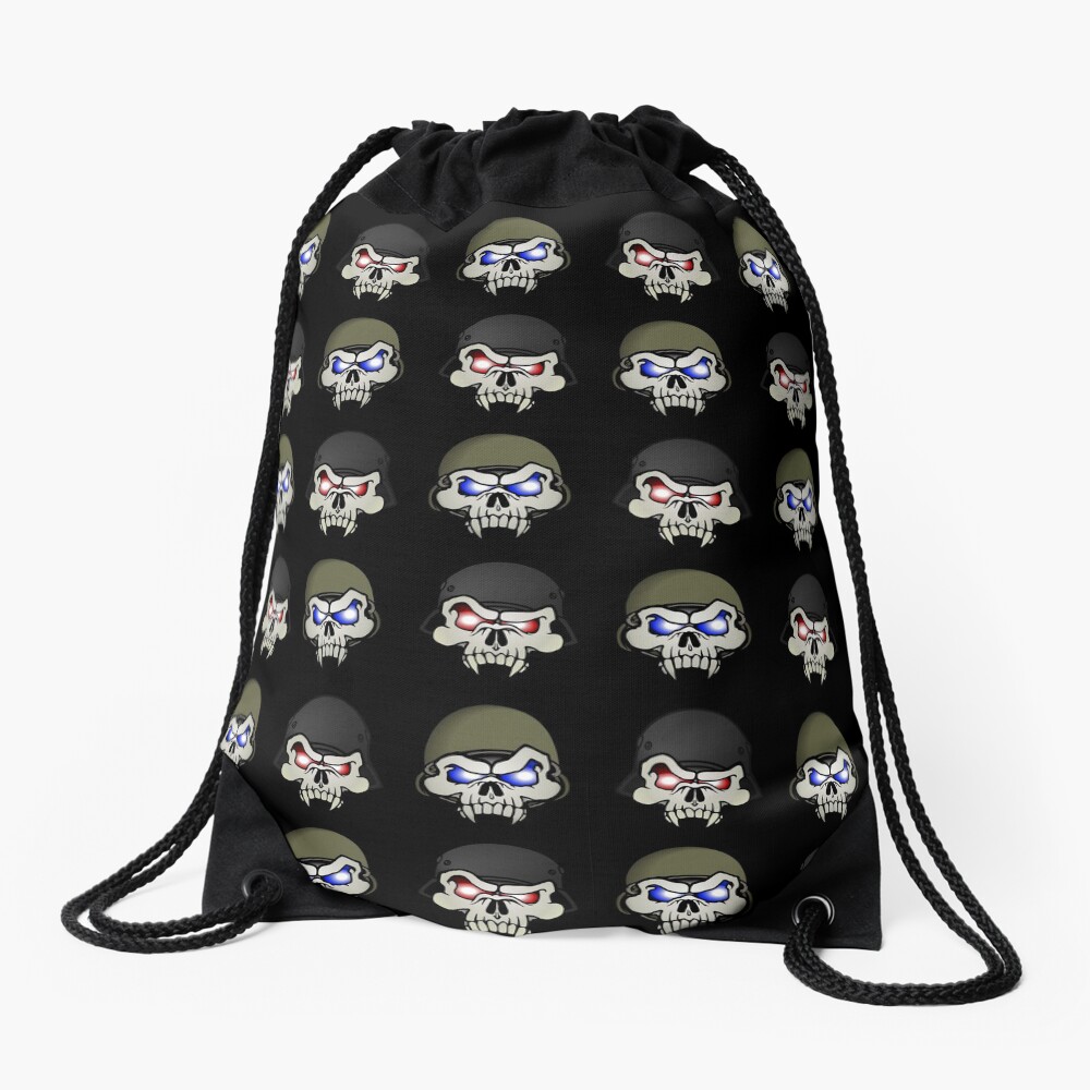 MONSTERGEDDON 42 Skull x 4 Drawstring Bag