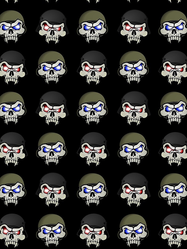MONSTERGEDDON 42 Skull x 4 by MONSTERGEDDON42