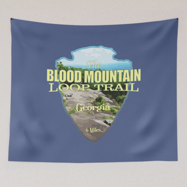 Item preview, Blood Mountain Loop (arrowhead) designed and sold by curranmorgan.