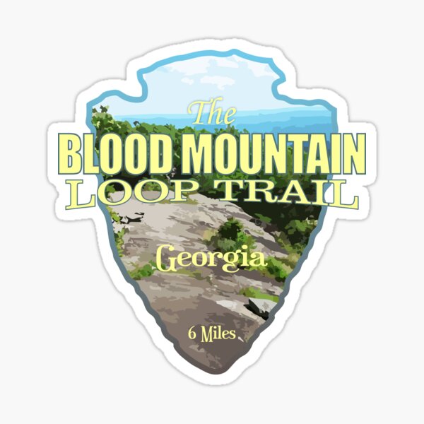 Item preview, Blood Mountain Loop (arrowhead) designed and sold by curranmorgan.
