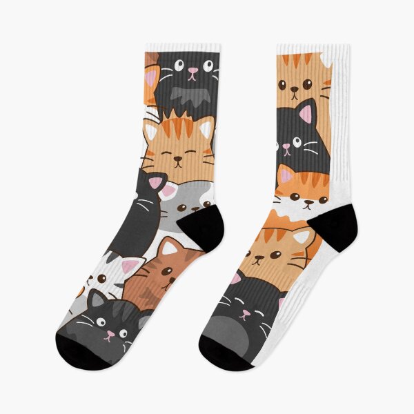 Item preview, Cat pattern print designed and sold by Dee Jarvis.
