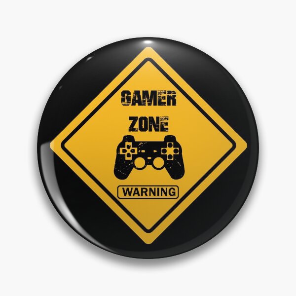 Item preview, Gamer Zone Warning designed and sold by LordArt.