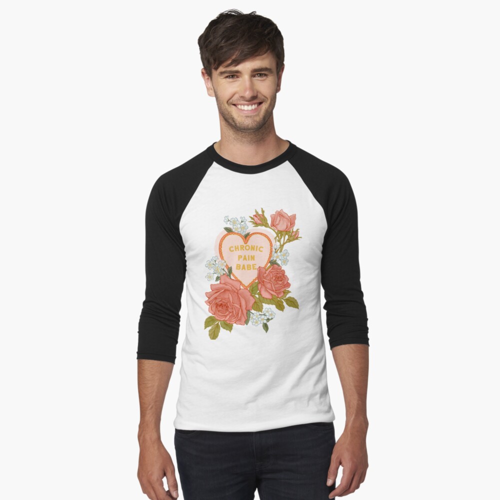 Item preview, Baseball ¾ Sleeve T-Shirt designed and sold by fabfeminist.