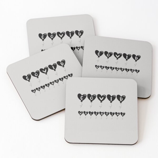 Item preview, Covid Valentine Gray designed and sold by DamaliePierre.