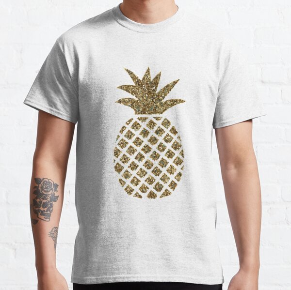glitter pineapple shirt