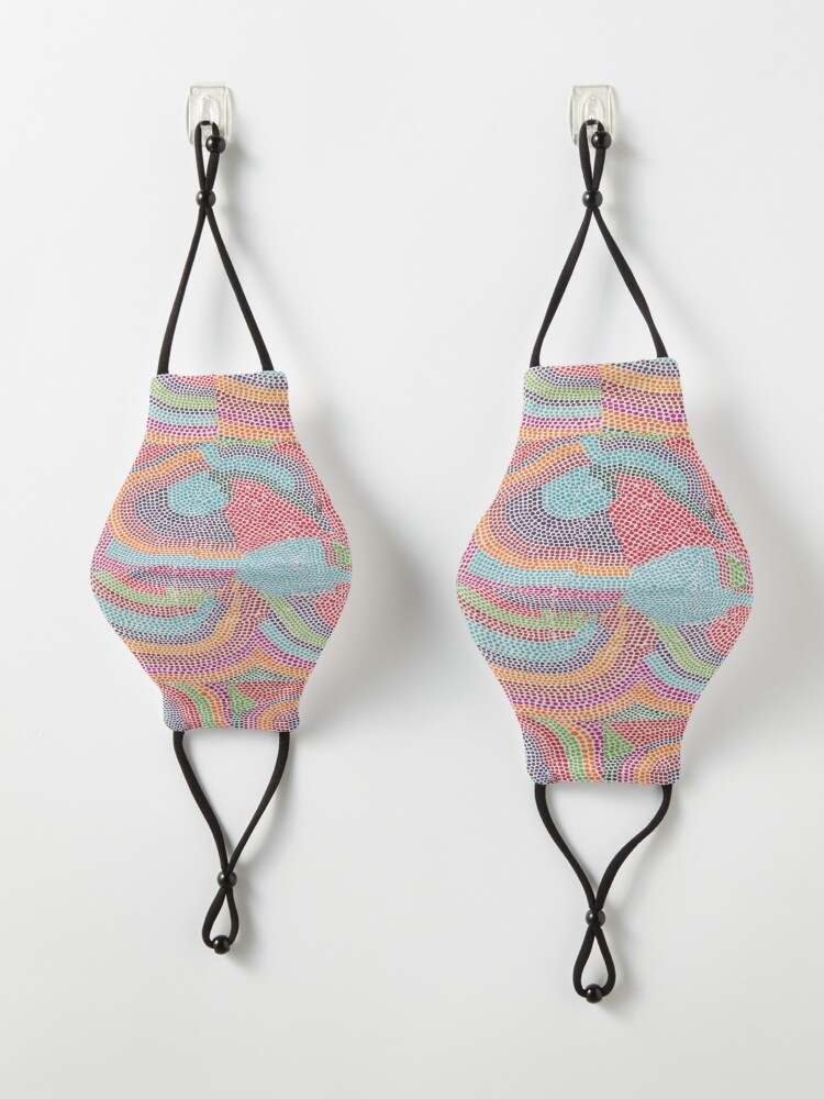 Alternate view of Funky Art 003 Mask