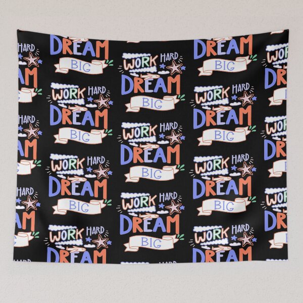 Item preview, Work Hard Dream Big designed and sold by Phorase.