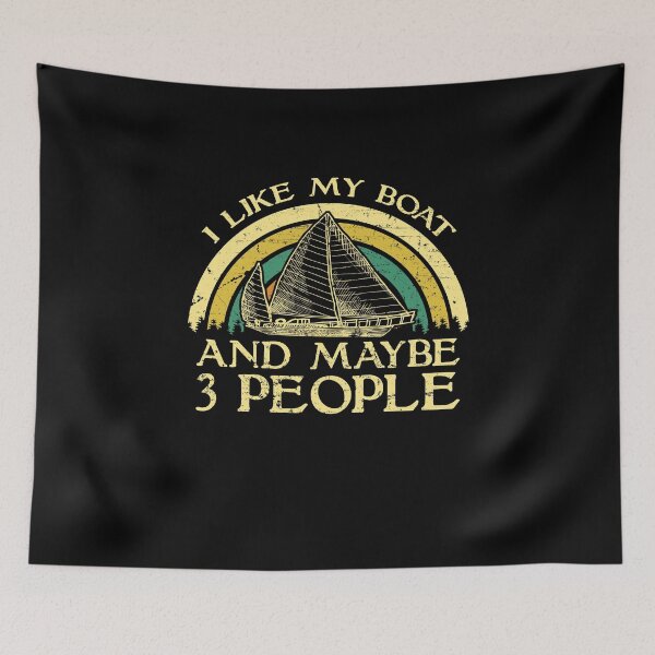 Item preview, I Like My Boat And Maybe 3 People designed and sold by sesa10.