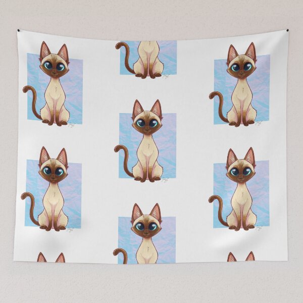 Item preview, Siamese Rue Rue designed and sold by Nikole Murphy.