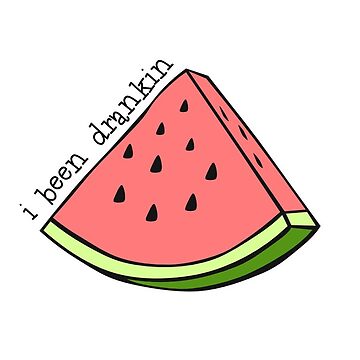 Artwork thumbnail, Drankin Watermelon by katietruppo