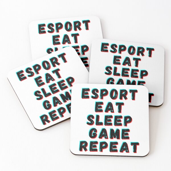 Item preview, Esport eat sleep game repeat funny gamer designed and sold by OneTimeEngineer.