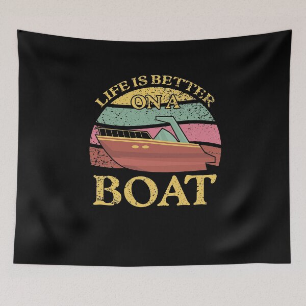 Item preview, Life Is Better On A Boat designed and sold by sesa10.