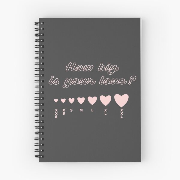 Item preview, Funny love size, how big or small? (pink) designed and sold by MsKapolo.