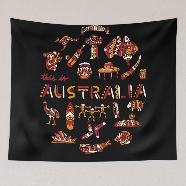Item preview, Australian Aboriginal Art designed and sold by Miaramar.