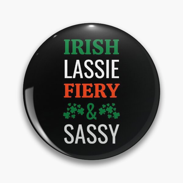 Item preview, Irish Lassie Fiery & Sassy designed and sold by ChelleCreate.
