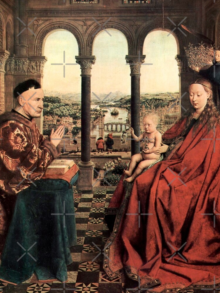 Blessed Mary: Madonna of Chancellor Rolin, Jan van Eyck