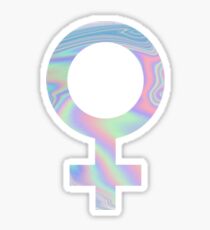 Feminist Hologram Sticker
