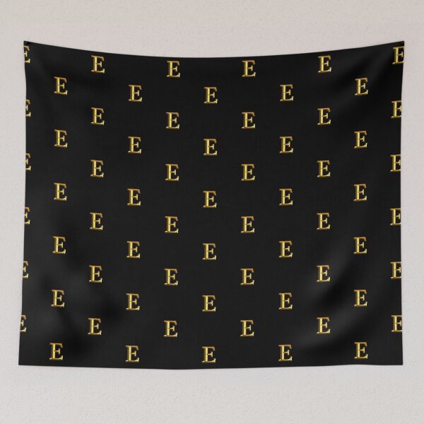 Item preview, Gold Upper Case Letter E designed and sold by molamode.