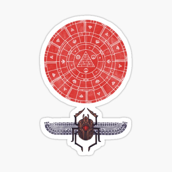 Sacred Sun Sticker