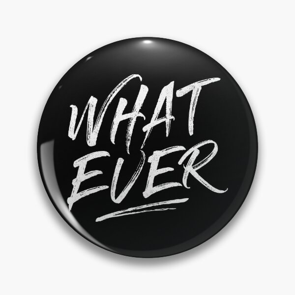 Item preview, WHAT EVER INKED TYPO STATEMENT, BY SUBGIRL designed and sold by SUBGIRL.