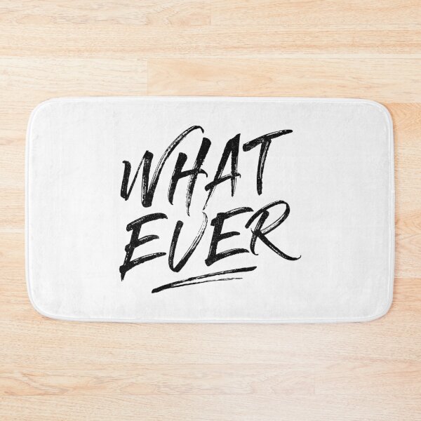 Item preview, WHAT EVER INKED TYPO STATEMENT, BY SUBGIRL designed and sold by SUBGIRL.