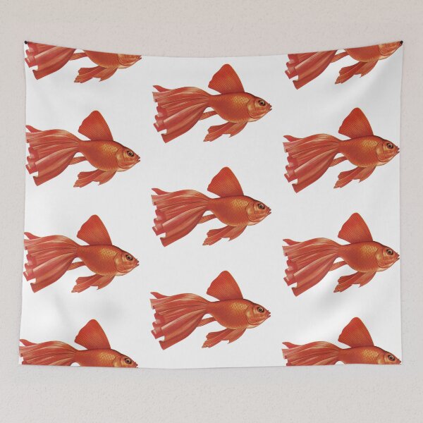 Item preview, Goldfish - Fish Print - Vintage Print designed and sold by Studio66Designs.