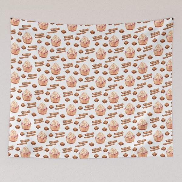 Item preview, Cupcakes, cinnamon and toffee designed and sold by Flowersforbear.