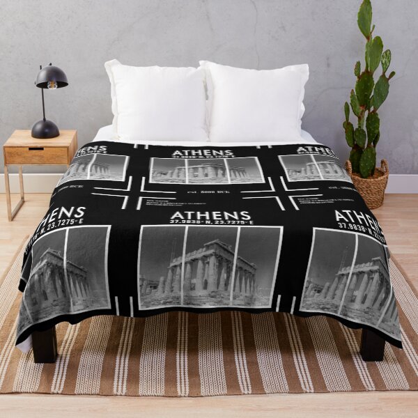 Item preview, Athens Greece Classic View designed and sold by dreamofdenim.