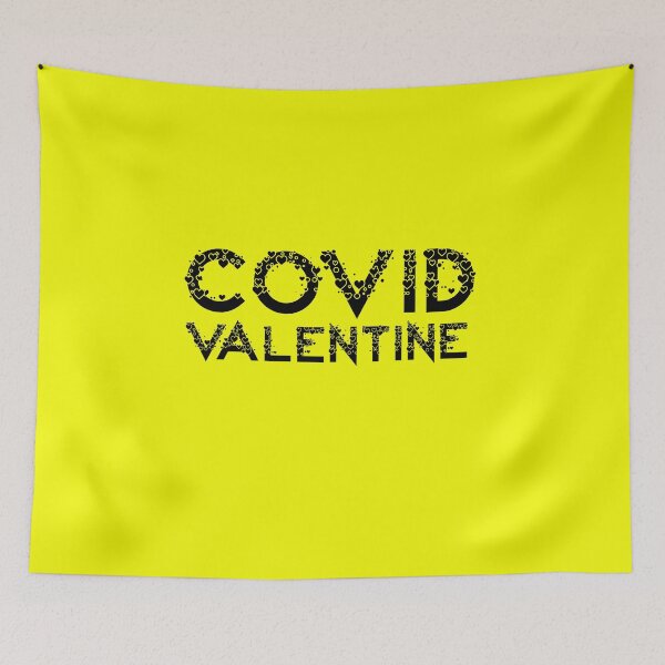 Item preview, Covid Valentine Yellow designed and sold by DamaliePierre.