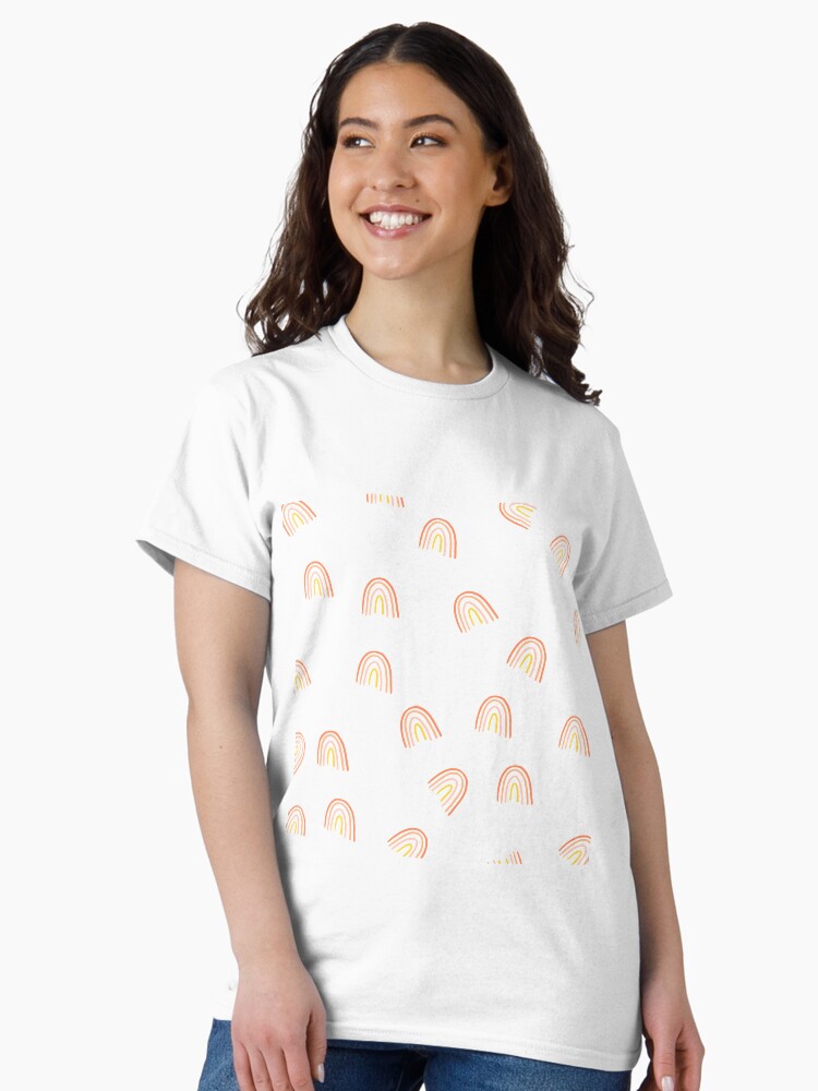 Thumbnail 2 of 7, Classic T-Shirt, rainbows designed and sold by raluca20.