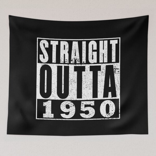 Item preview, Straight Outta 1950 Birthday designed and sold by RandomStuffShop.